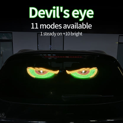 Car LED Ambient Light, Solar-Heart-Shaped LED Neon Light,Ip65 Waterproof, 5 Modes,Romantic Cars for Night Driving, Heart Car Accessories for Valentine's Day, Anniversary (A)