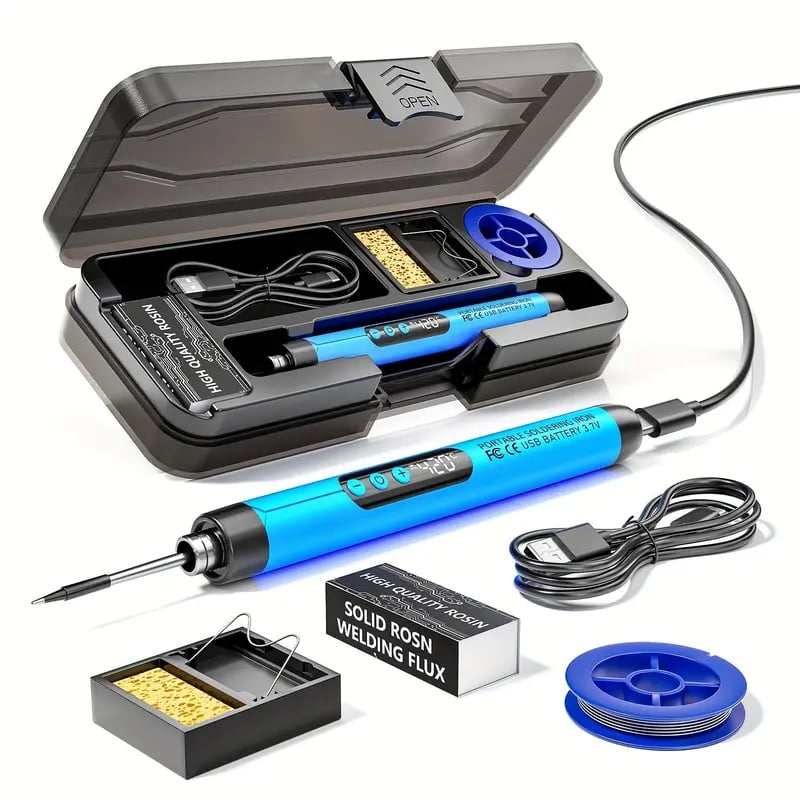 🔥Last Day Discount 49% Off 🧰Portable USB Adjustable Temperature Soldering Iron Gun