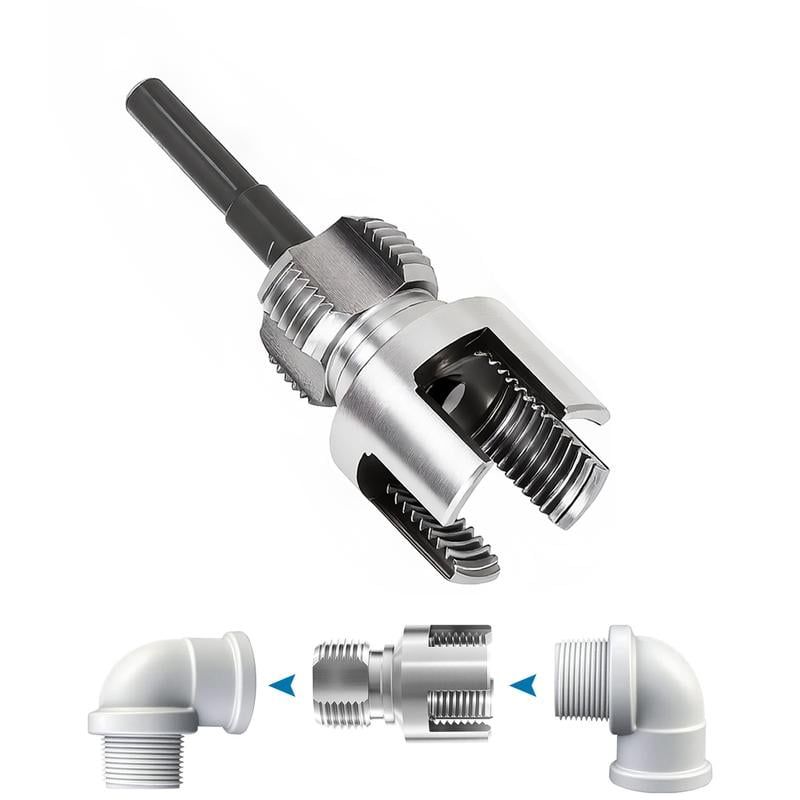🛠️ Create Leak-Free Threads Instantly - 49% OFF- ✨ Ultimate Dual-Function Pipe Threading Tool - No Rework, Perfect Fits