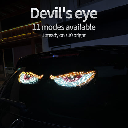 Car LED Ambient Light, Solar-Heart-Shaped LED Neon Light,Ip65 Waterproof, 5 Modes,Romantic Cars for Night Driving, Heart Car Accessories for Valentine's Day, Anniversary (A)