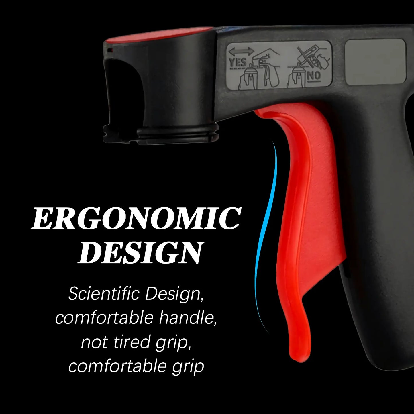 🎨 SprayPro™ Comfort Grip Paint Applicator – Portable Handle Tool for Smooth & Even Coating, Perfect for Car Touch-Ups and DIY Projects