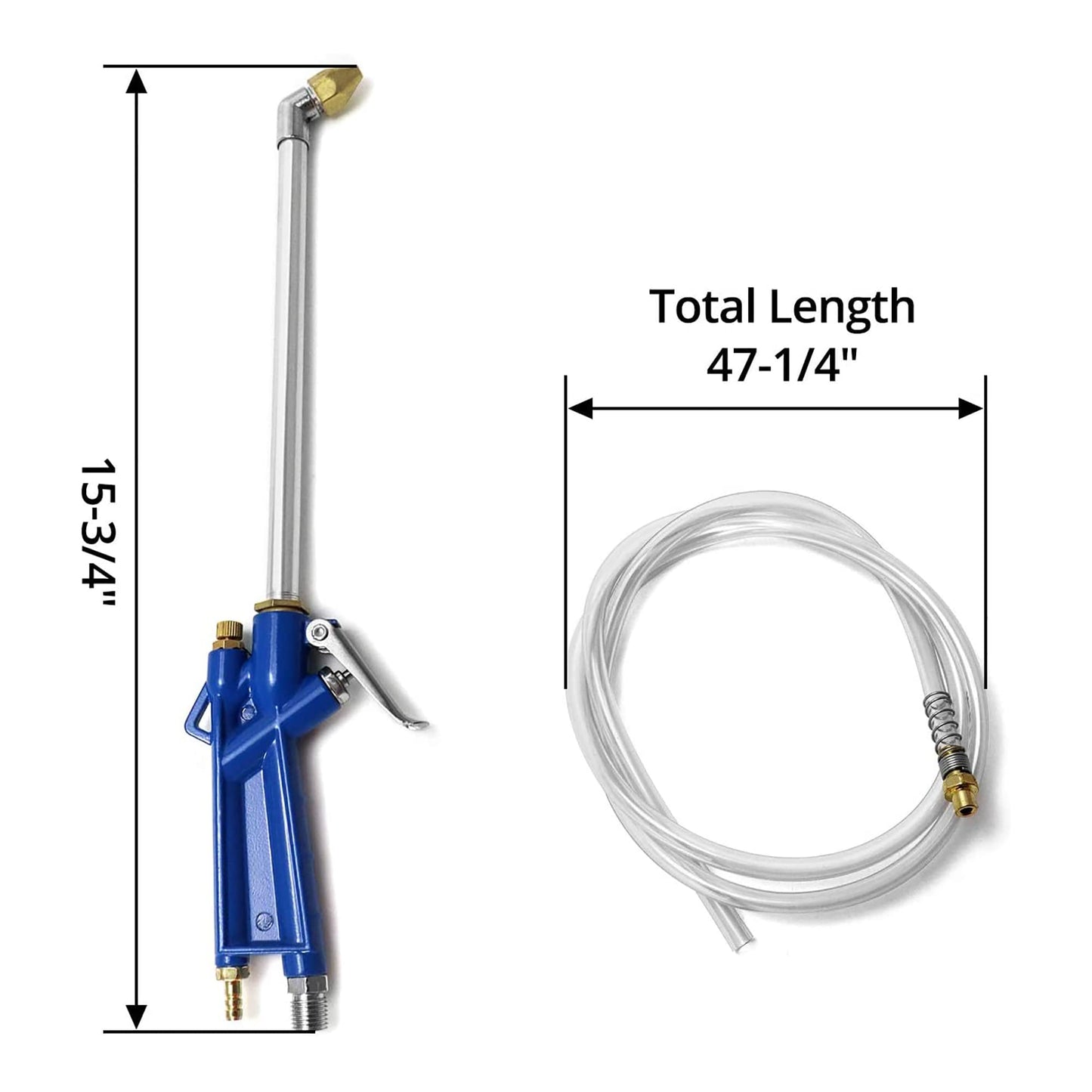 💨 Air Blow Gun Pneumatic Engine Cleaning Gun with 4Ft Hose