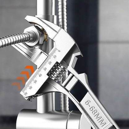 ⏳Limited time 50% off💥Reversible Sink Wrench With 6-68mm Jaw Opening