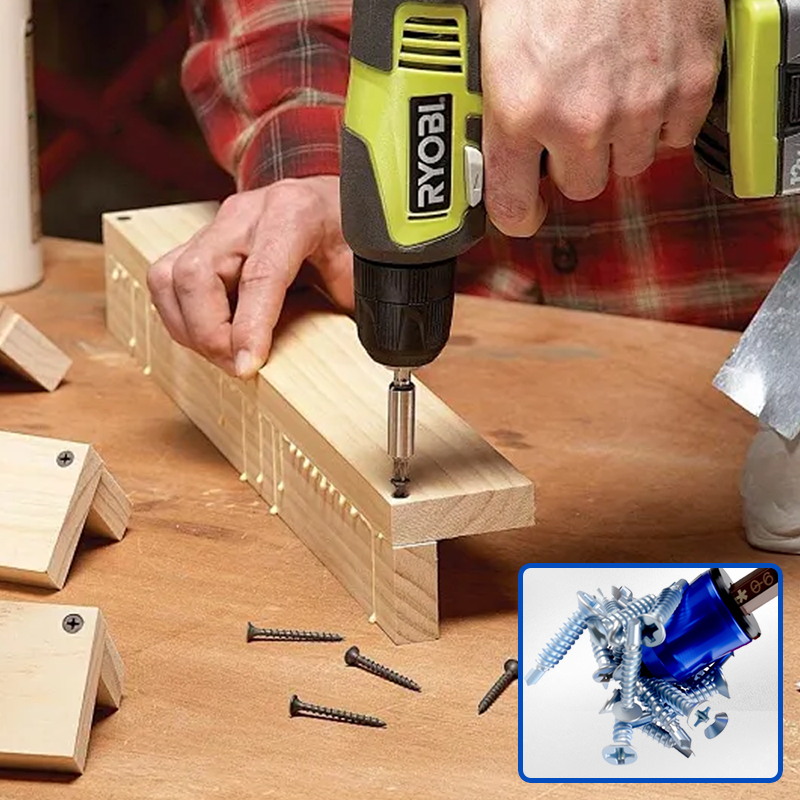 ⚡ 3-in-1 Power Bit Holder Ring – Faster Screw Driving & Strong Grip