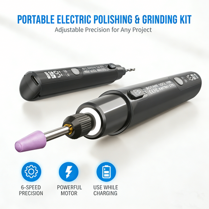 📢📢50%  OFF !! 🌟Portable Electric Polishing & Grinding Kit