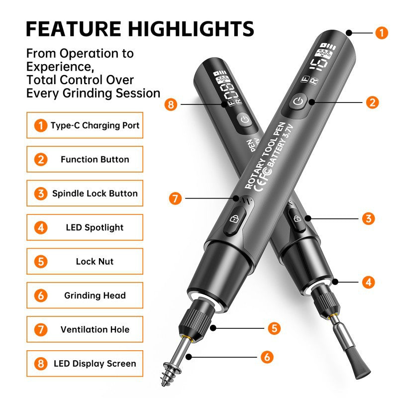 📢📢50%  OFF !! 🌟Portable Electric Polishing & Grinding Kit