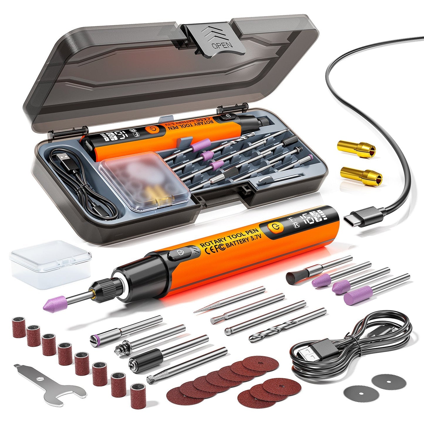 📢📢50%  OFF !! 🌟Portable Electric Polishing & Grinding Kit